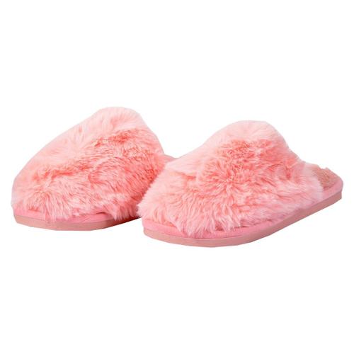 Pantoufles Cocooning Pour Femme Confort Premium 2090 Rose