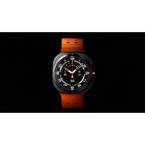 Montre Connect�e Samsung Galaxy Watch Ultra - Bo�tier 47 mm avec bracelet caoutchouc taille S/M/L - 4G - Gris Titane image 2 | Rakuten