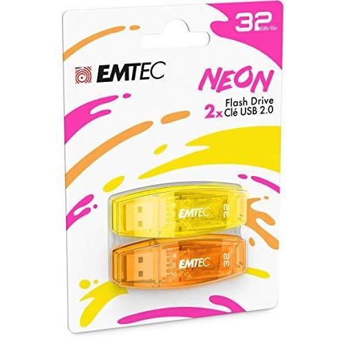 Emtec Usb2.0 C410 32gb P2 Neon