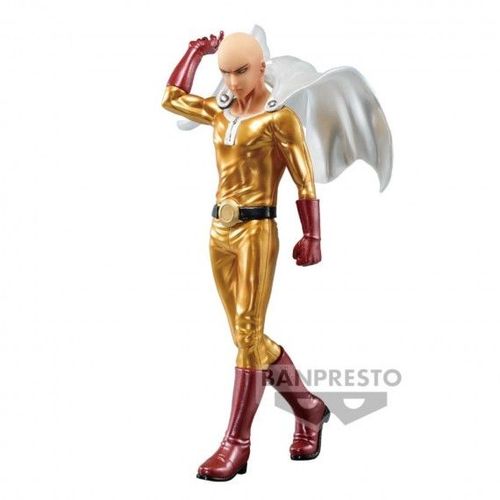 Figurine One Punch Man - Saitama Metallic Color Dxf Premium Figure 20cm