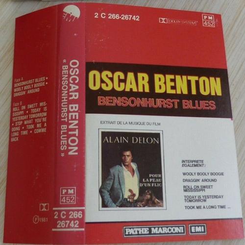 Oscar Benton - Bensonhurst Blues (B.O.F. "Pour La Peau D'un Flic " (Alain Delon)) - Rare K7 Audio