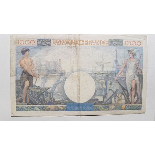 Billet De 1000 Francs 28 Novembre 1940