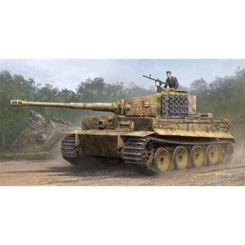 Maquette Char : Pz.Kpfw.Vi Ausf.E Sd.Kfz.181 Tiger I (Medium Production)W/Zimmerit-Trumpeter