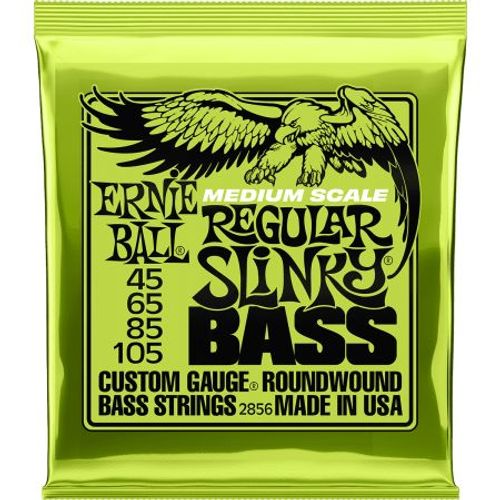 Ernie Ball - 2856 - Custom Gauge Roundwood - 4 Cordes