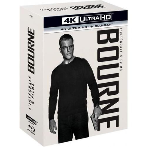 Bourne - L'intégrale 5 Films - 4k Ultra Hd + Blu-Ray