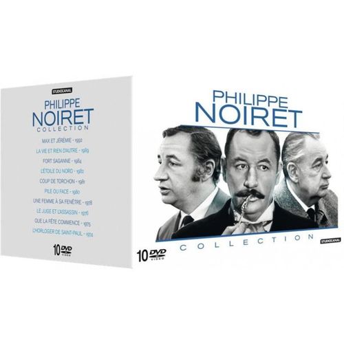 Philippe Noiret - La Collection : Fort Saganne + L'horloger De Saint-Paul + Que La Fête Commence + Le Juge Et L'assassin + Une Femme À Sa Fenêtre + Pile Ou Façe + Coup De Torchon + L'étoile Du Nord + Max Et Jérémie + La Vie Et Rien D'autre - Pack