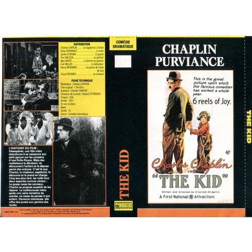 Jaquette Pour Vhs - " The Kid " : Charles Chaplin / Edna Purviance - " El Dorado " : John Wayne / Robert Mitchum