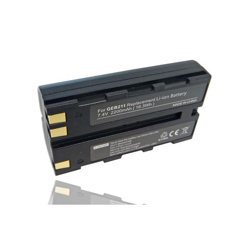 vhbw Batterie compatible avec Leica SR530 GPS, Stonex R6+ dispositif de mesure laser, outil de mesure (2200mAh, 7,4V, Li-ion)