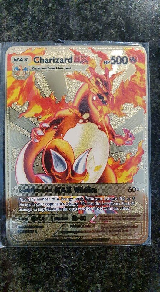 Mavin  🇫🇷Carte Pokémon Dracaufeu Charizard DX 4C 52/100 Gold