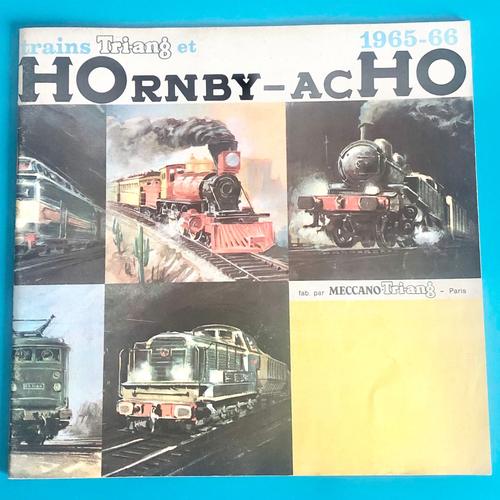 Catalogue Trains Triang Hornby Meccano Acho 1965-66-Meccano