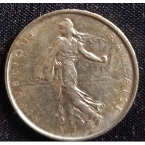 Pièce 5 Francs Argent 1962 La Semeuse