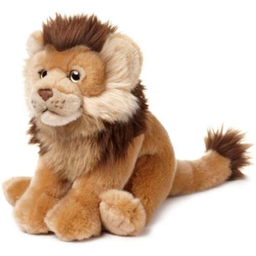 Peluche Lion De 23 Cm Marron