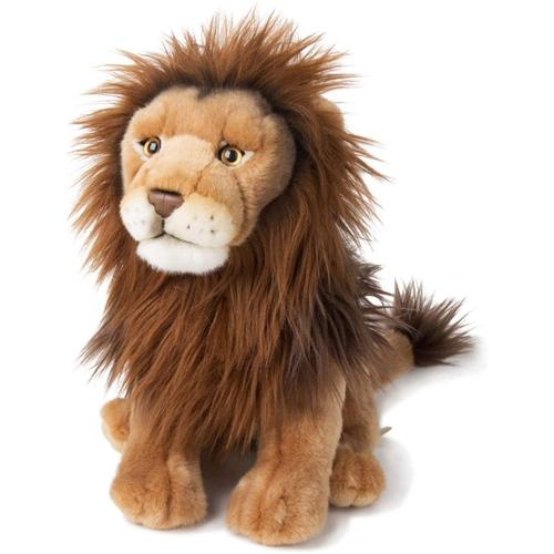 Peluche Lion De 30 Cm Marron