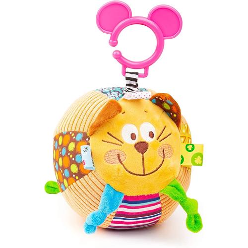 Peluche Chat Pour Bébé Hochet Multicouleur