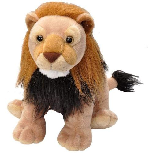 Peluche Lion De 30 Cm Brun