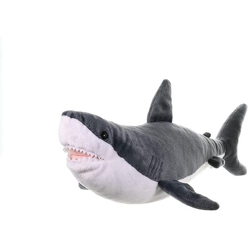 Peluche Requin Cuddlekins De 30 Cm Blanc Noir