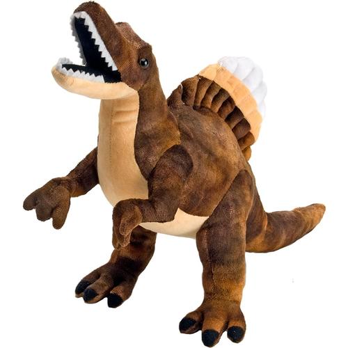 Peluche Dinosaure Spinosaurus De 25 Cm Marron