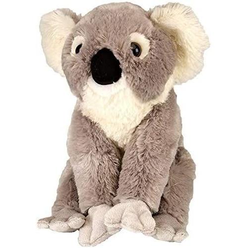 Peluche Koala De 30 Cm Gris Blanc