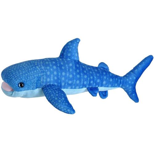 Peluche Living Ocean Baleine De 40 Cm Bleu