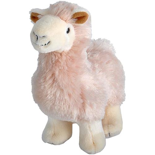 Peluche Lama Debout De 13 Cm Blanc