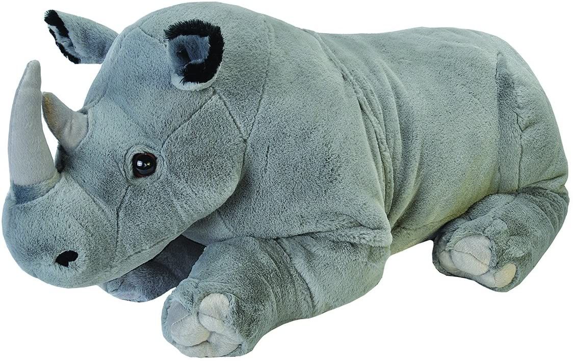 Peluche Jumbo Rhinocéros De 76 Cm