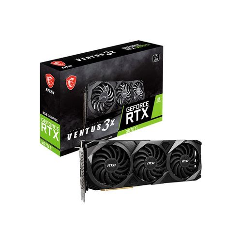 MSI GeForce RTX 3070 Ti VENTUS 3X 8G OC - Carte graphique - GF RTX 3070 Ti - 8 Go GDDR6X - PCIe 4.0 - HDMI, 3 x DisplayPort
