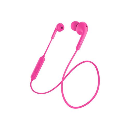 DeFunc BT Earbud BASIC MUSIC - Écouteurs avec micro - intra-auriculaire - Bluetooth - sans fil - rose