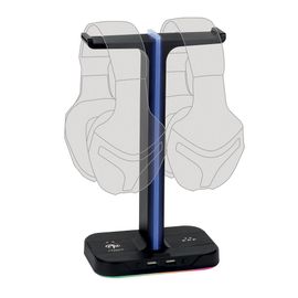 Support De Casque Rétroéclairé Fff - Konix