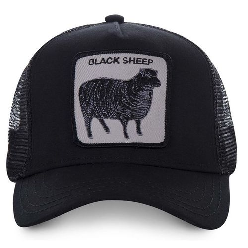 Casquettes Goorin Bros Casquette Trucker Mouton Black Sheep - Noir Gb/0/1/Naughtylamb Taille: Taille Unique