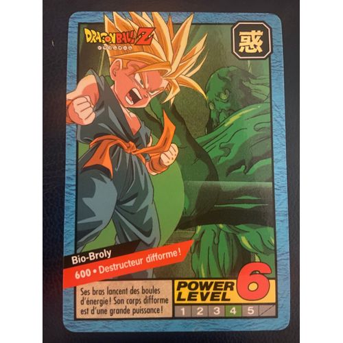 Carte Dragon Ball 600 Le Grand Combat Fr Power Level 6 Bio-Broly