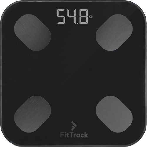 Pèse Personne Connecté Fit Track Dara Black