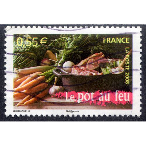 Timbre Le Pot Au Feu , France,0,55 , La Poste,2008,