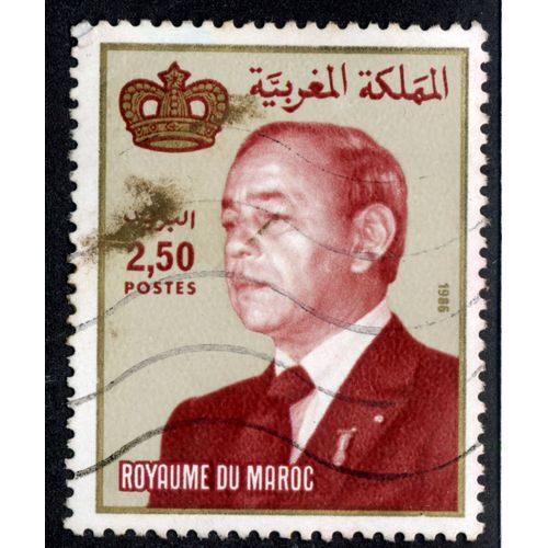 Timbre Royaume Du Maroc,2,50,Postes,1986