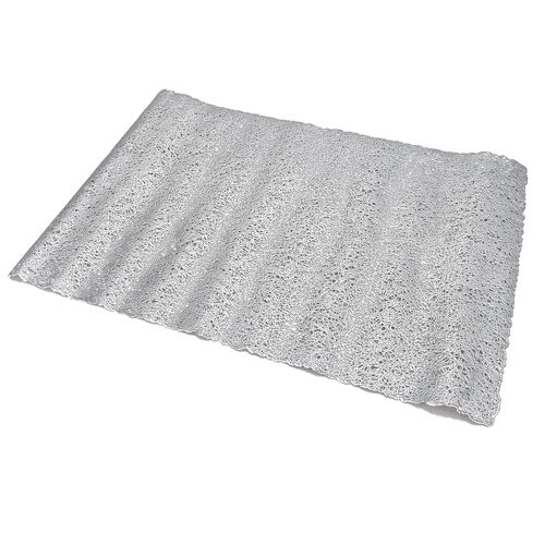 Lot De 2 Sets De Table Irisé Argent