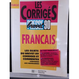 Les Corrigés Presse Brevet 90 Français