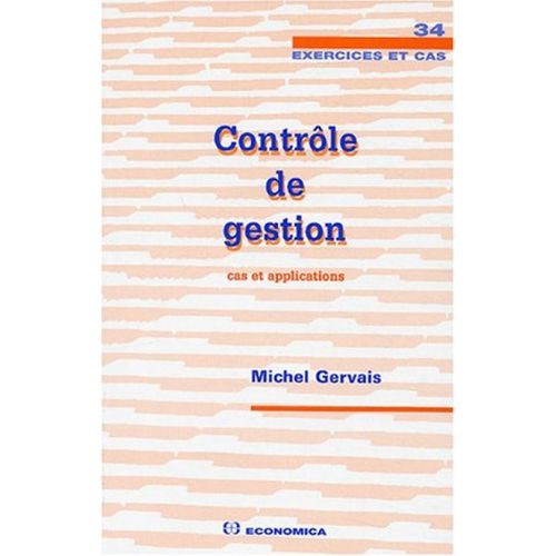 Contrôle De Gestion : Cas Et Application