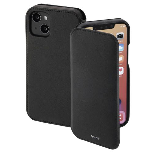 Etui Portefeuille "Magcase Finest Sense" Pr Apple Iphone 13, Noire