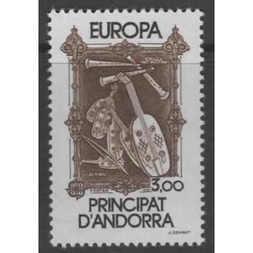 Andorre, Timbre-Poste Y & T N° 340, 1985 - Europa