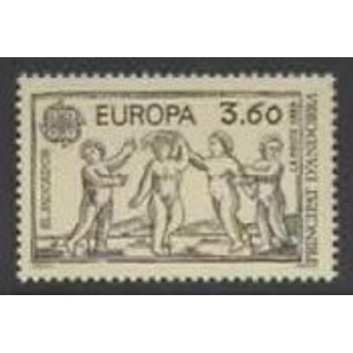 Andorre, Timbre-Poste Y & T N° 379, 1989 - Europa
