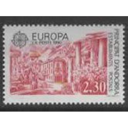 Andorre, Timbre-Poste Y & T N° 388, 1990 - Europa