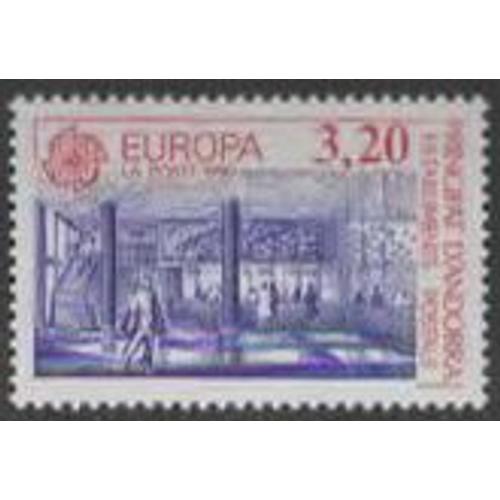 Andorre, Timbre-Poste Y & T N° 389, 1990 - Europa