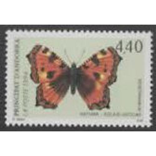 Andorre, Timbre-Poste Y & T N° 452, 1994 - Papillon