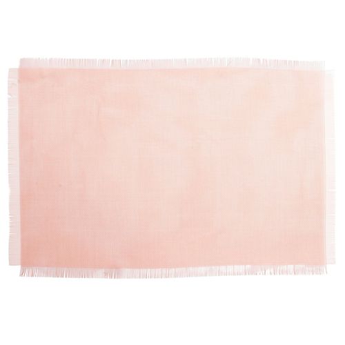Lot De 4 Sets De Table Frange Rose