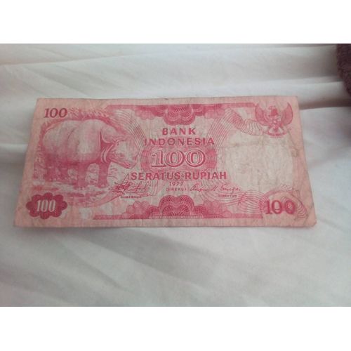 Billet 100 Rupiah Indonésie