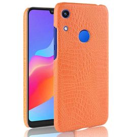 Élégant Classique Étui Pour Honor 8a Pro Mode Classique D'alligator Compatibilité Housse De Protection Anti Éraflure - Couleur Orange