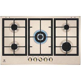 Table de cuisson gaz Electrolux KGS 9536 RS - 5 brûleurs - Grilles en fonte - Sécurité sûre
