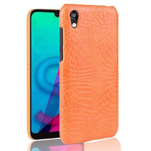 Élégant Classique Étui Pour Honor 8s/Huawei Y5 2019 Anti Éraflure Housse De Protection Mode Classique D'alligator Compatibilité - Couleur Orange