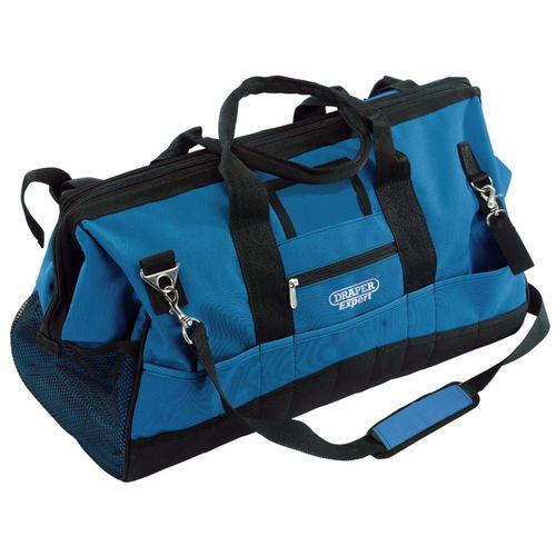 Draper Tools Sac ¿¿ outils d'entrepreneur 63x28x35 cm Bleu et noir 60 L