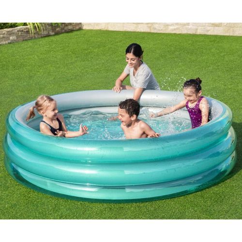 Bestway Piscine Big Metallic Rond 201x53 cm Bleu
