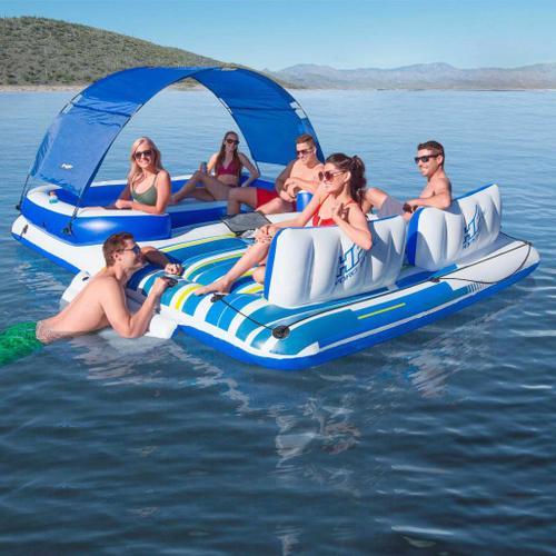 Bestway ?le flottante tropicale 389 x 274 cm 43105